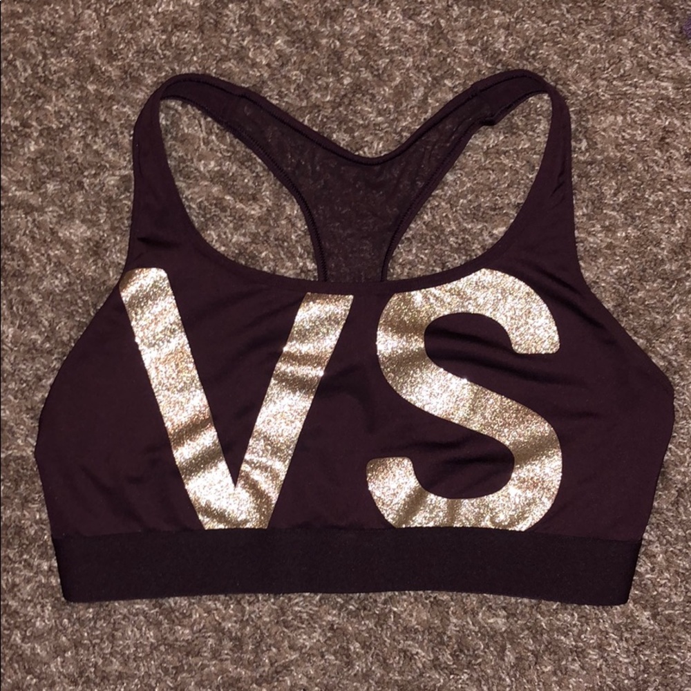VS maroon sports bra